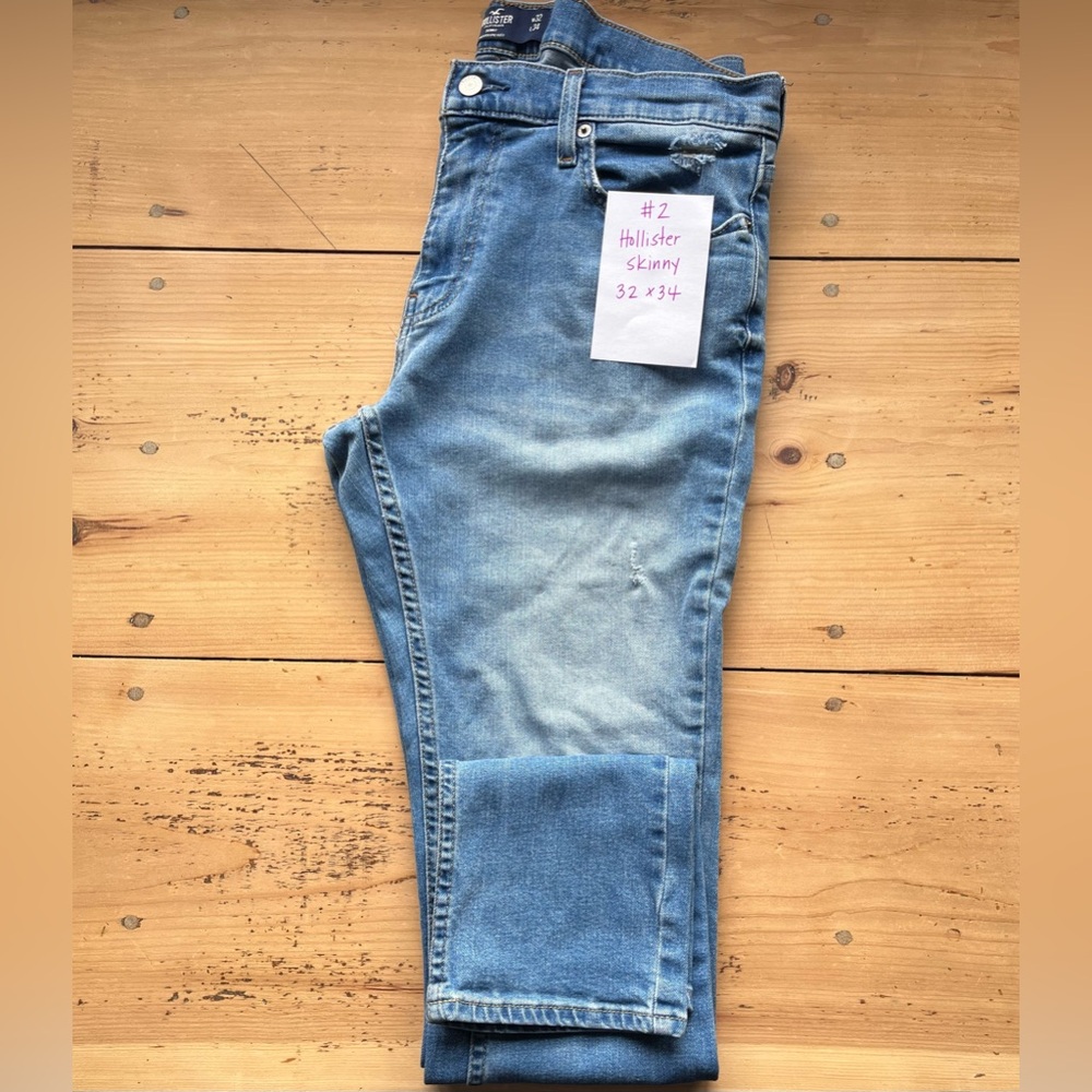 Men’s hollister denim